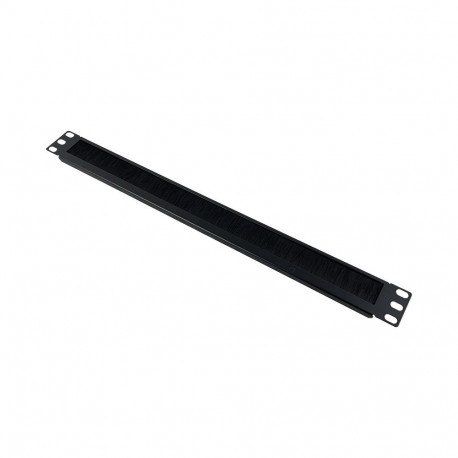 Computer Accessory - Alantec Brush Grommet 1U Black Steel 482mm x 44mm