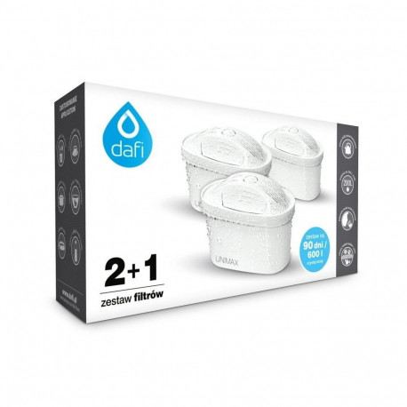 Water Filter Cartridges - Dafi Unimax 2+1 (box)