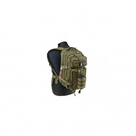 Tactical Backpack - GFC Assault Pack Laser Cut 25 L Olive Green