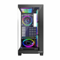 Computer Case - MODECOM VOLCANO STELLAR ARGB MIDI Tower ATX USB C Black