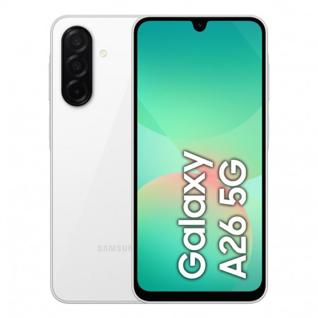 Mobile Phone - Samsung Galaxy A26 6.7" 5G 128GB 6GB RAM Hybrid Dual SIM White