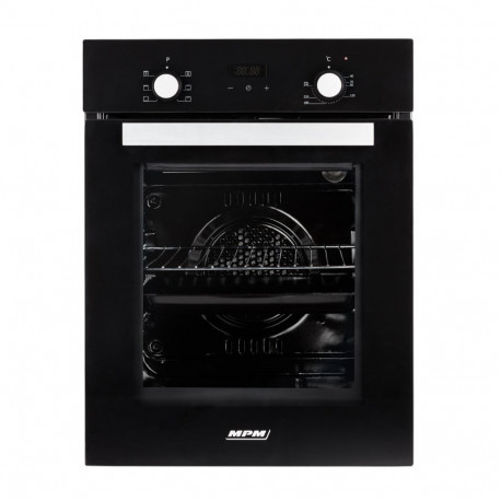 Roaster Oven - MPM Built-in Convection Black MPM 45-BO-20 Roaster Oven with Adjustable Temperature, 