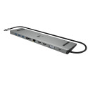 IB-DK2106a-CPD USB-C PD HDMI, hõbedane
