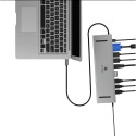 IB-DK2106a-CPD USB-C PD HDMI, hõbedane