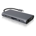IB-DK4040-CPD USB-C, HDMI, VGA, SD, hall