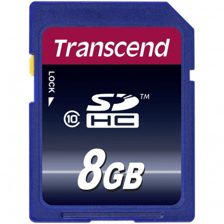 Transcend SD Card SDXC/SDHC Class 10 8GB
