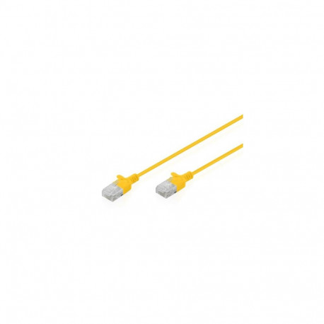 Digitus CAT 6 U-UTP Slim patch cable, 3 m, yellow