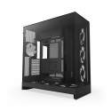 PC Case H9 Flow RGB+ Midi Tower window black