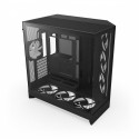 PC Case H9 Flow RGB+ Midi Tower window black