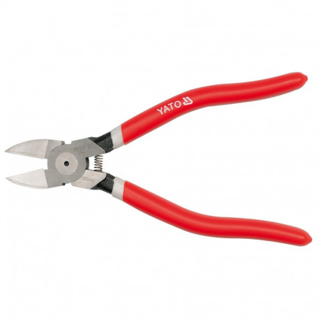 Yato Külgmised lõiketangid YT-1952, 180 mm, 6 mm, 60CrV, 56-62 HRC, 43-48 HRC, PVC käepide, vedru, p