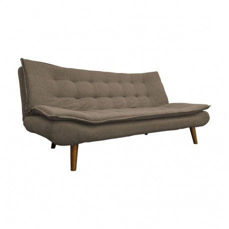 Sofa bed GOZZANO greyish brown test