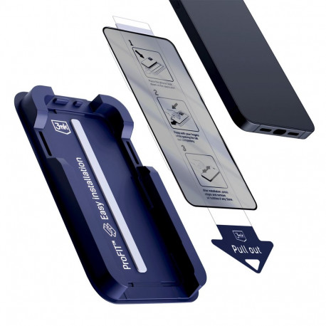 Kaitseklaas 3MK iPhone 15 Pro Max Privacy HardGlass Max