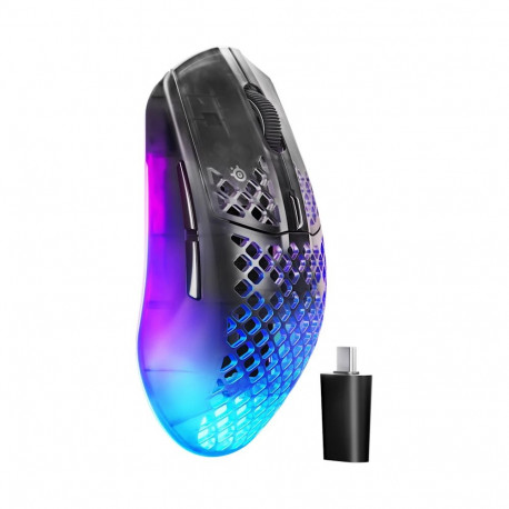 Mängurihiir SteelSeries Aerox 3 WL Gen 2, must