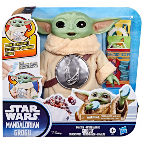 STAR WARS mängufiguur Snacking Grogu aksessuaaridega 16,5 cm