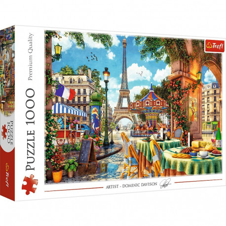 TREFL puzzle Parisian morning 1000 pcs