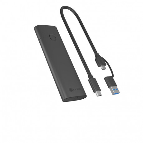 Spade ümbris 1806 USB 3.2 Gen 2 Type-C-ga, must