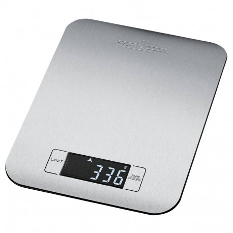 LCD Küchenwaage PC-KW 1061 (edelstahl, bis 5 kg, extra flach)