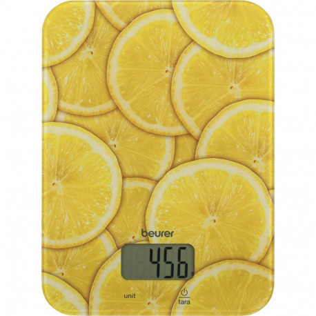 Küchenwaage KS 19 Lemon (gelb, Zitronen-Motiv)