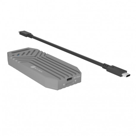 IB-1919M-C42 USB4 M.2 NVMe  (silber)