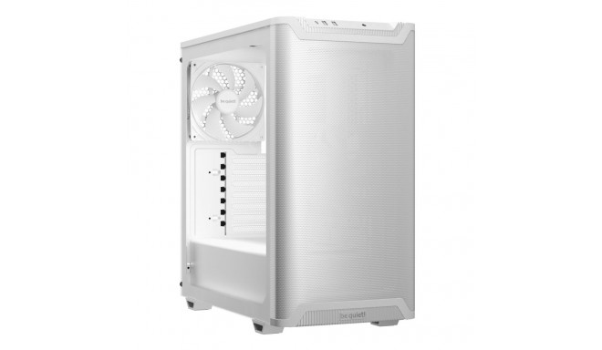 PURE BASE 501 Airflow Window  (weiß, Tempered Glass)