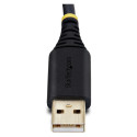 FTDI null-modemkaabel 3m USB-A to RS232 COM retention
