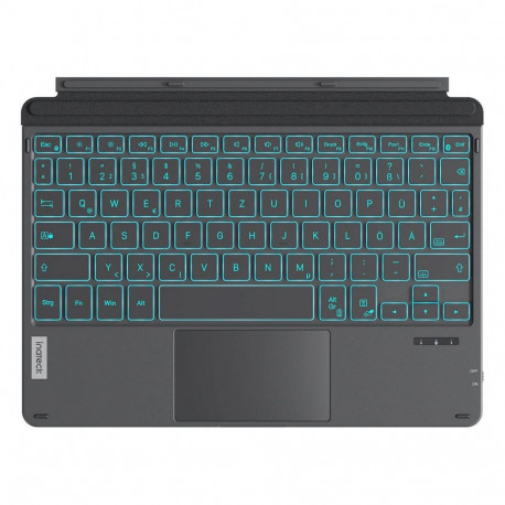 "inateck Keyboard Surface gray Surface GO 1-4 Com. QWERTZ"