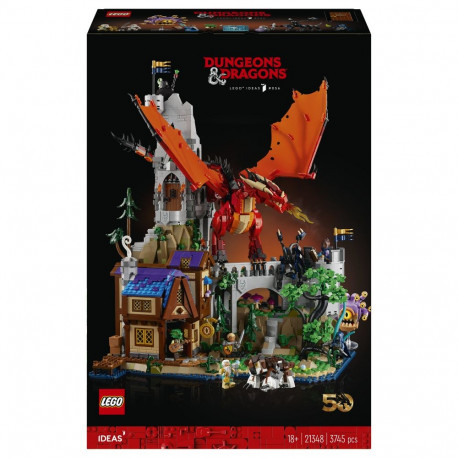 LEGO Ideas komplekt 21348 Dungeons & Dragons Punase draakoni saaga
