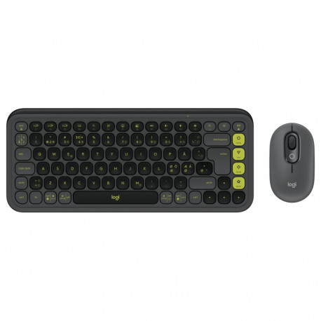 "TAS LOGITECH POP ICON COMBO - GRAPHITE (PAN)"