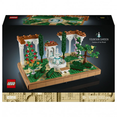 "LEGO 10359 Icons Springbrunnengarten"