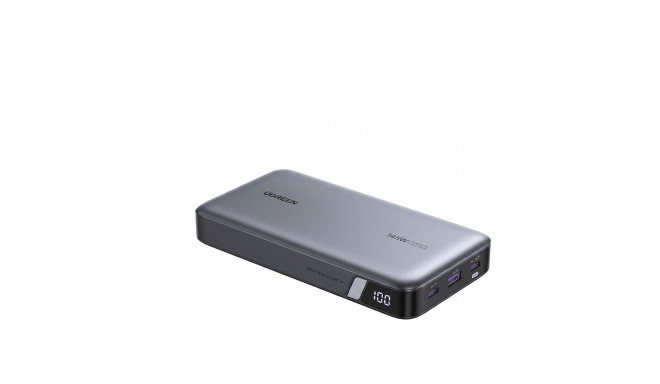 UGREEN PB551 20.000mAh 145W akupank 1x USB-C 1x USB-A 1x integreeritud USB-C kaabel ekraan