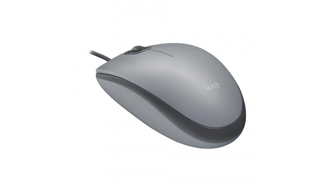 Logitech MOUSE USB OPTICAL M110 SILENT/MID GRAY 910-006760