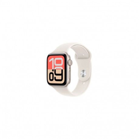 Apple Watch SE 3 (2025) GPS 40mm Starlight Alu Case, Starlight Sport Strap M/L EU MEH54 - ONLY BOX D