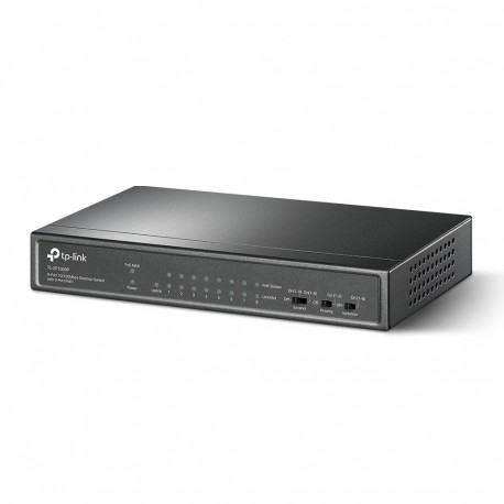 Networking Switch - TP-Link TL-SF1009P, Black