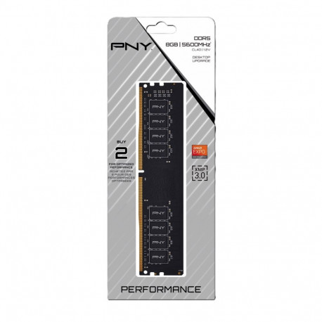 RAM Module - PNY Performance DDR5 8GB 5600MHz CL40 Memory Black