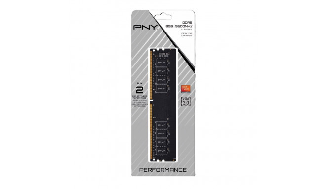 RAM Module - PNY Performance DDR5 8GB 5600MHz CL40 Memory Black