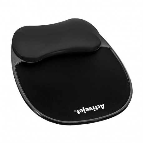 Office Supplies - Activejet Gel Mouse Pad (ergonomic, wrist rest, non-slip, black)