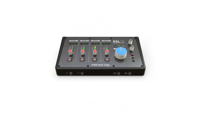 Audio Interface - Solid State Logic SSL12 12 Inputs, 8 Outputs, USB-C Black