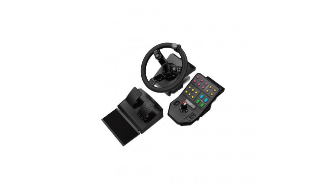 Logitech G Saitek Heavy Equipment Farm Simulation Controller Bundle