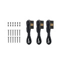 SWAFAN 120 EX INFINITY (schwarz, 3er-Pack, 124 mm)