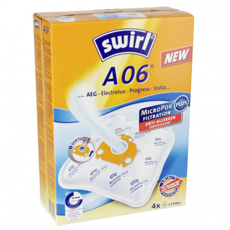 Staubsaugerbeutel A 06 EcoPor (4 Beutel, 1 Abluftfilter)