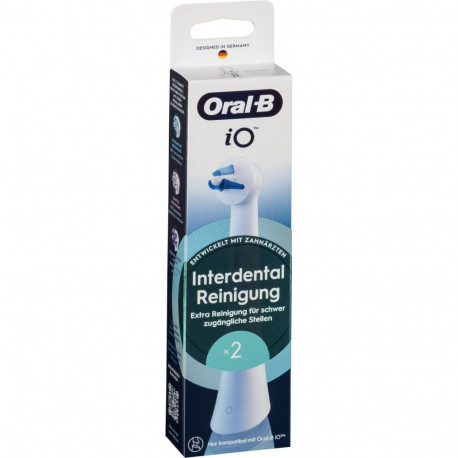 Oral-B iO Interdental Reinigung 2er (weiß, Zahnseideähnliche Reinigung)
