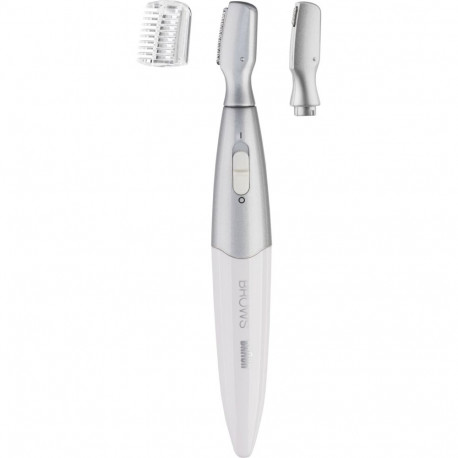Mini-Präzisionstrimmer für Augenbrauen FG1106 (weiß, 3-in-1-Bikini-Trimmer)