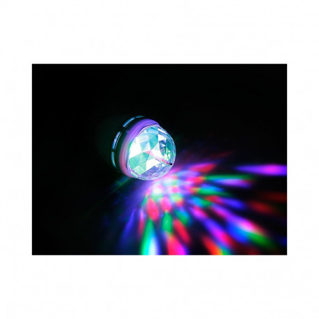 87-230# Żarówka led e27 7w rgb kolorowa disco (2 tk.)
