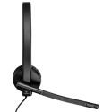Logitech kõrvaklapid + mikrofon H570e Stereo USB