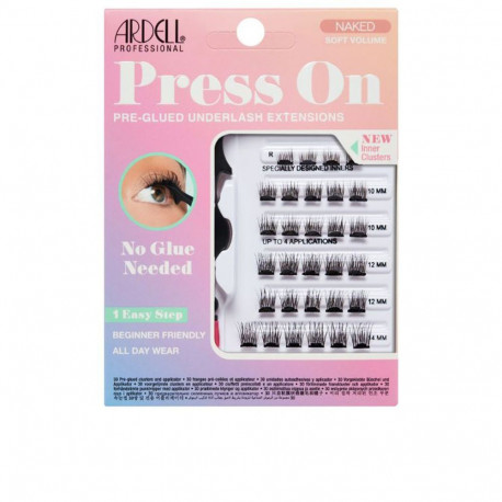 ARDELL alamaripsmepikendused PRESS ON eel-liimitud pehme mahuga 30u, nude
