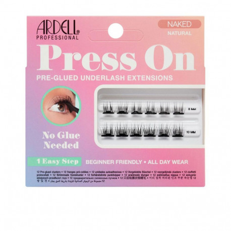 ARDELL alumiste ripsmepikendused press on eel-liimitud 12u, naturaalne