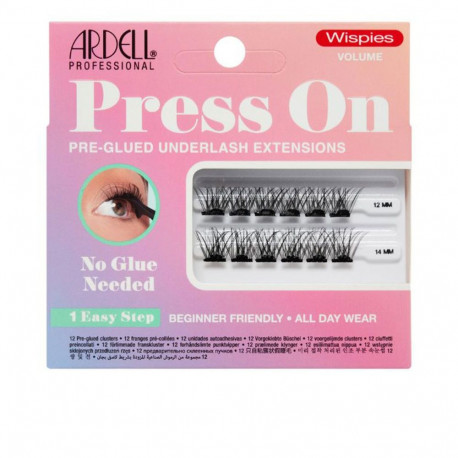 ARDELL alumised ripsmepikendused wispies volume press-on eel-liimitud 12u
