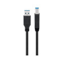 USB kaabel Wentronic USB-A - USB-B, 3m