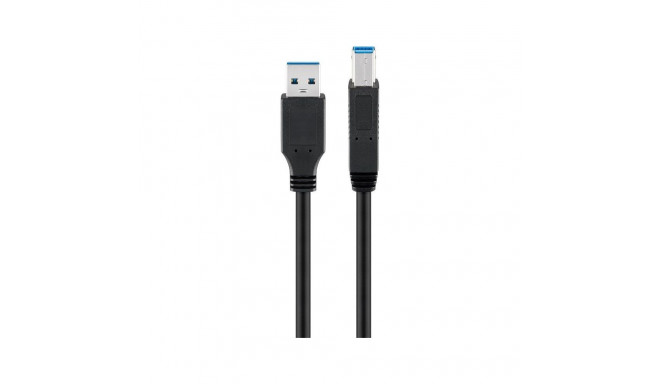 USB kaabel Wentronic USB-A - USB-B, 3m