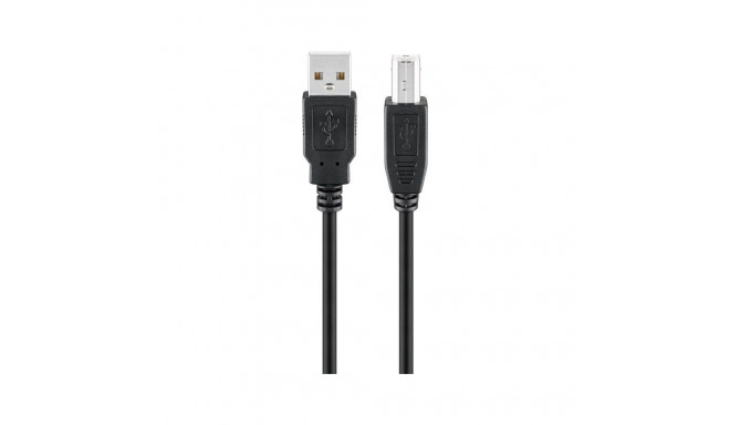 USB kaabel Wentronic USB-A - USB-B, 3m